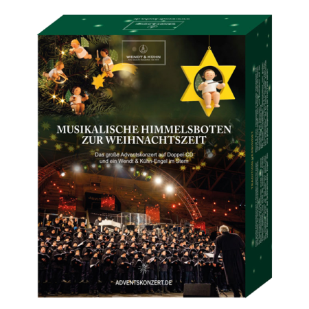 GESCHENKBOX: CD + GRÜNHAINICHENER ENGEL®